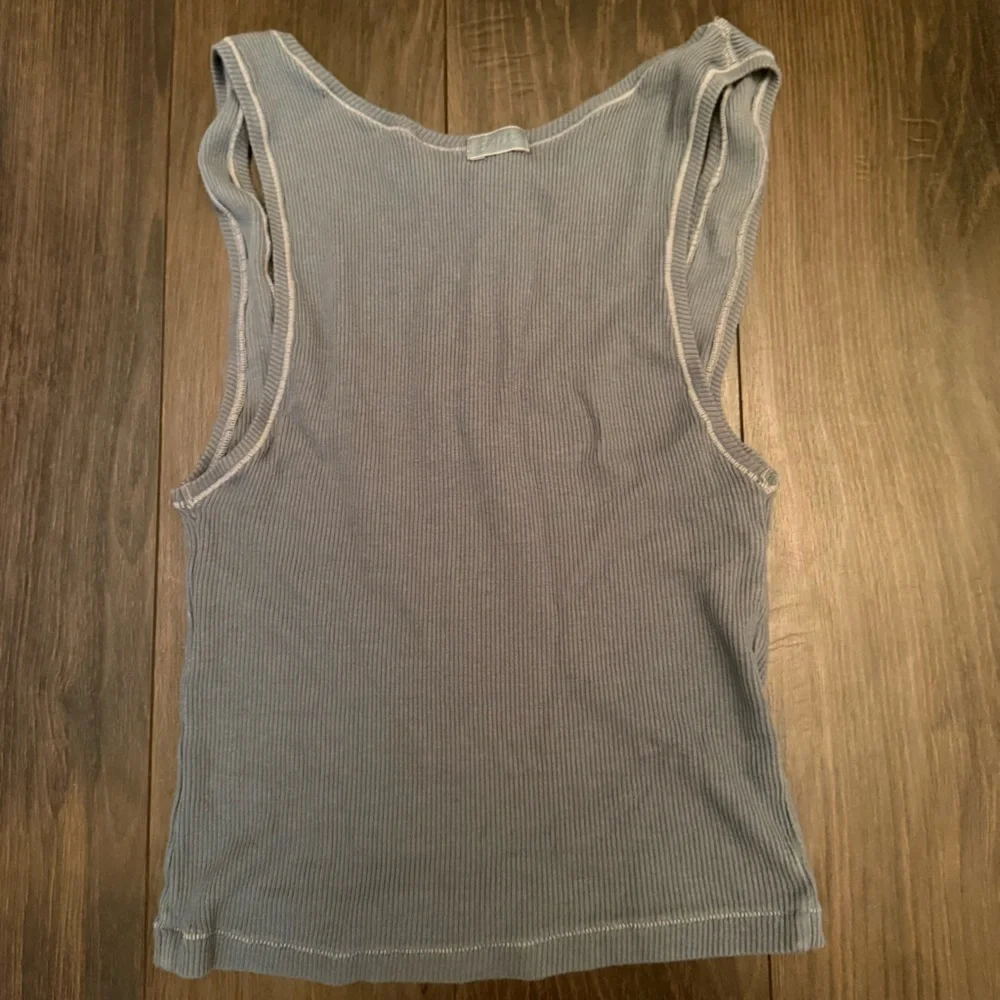 Skims Cotton Ribbed Tank, Kyanite - Picture 3 of 5